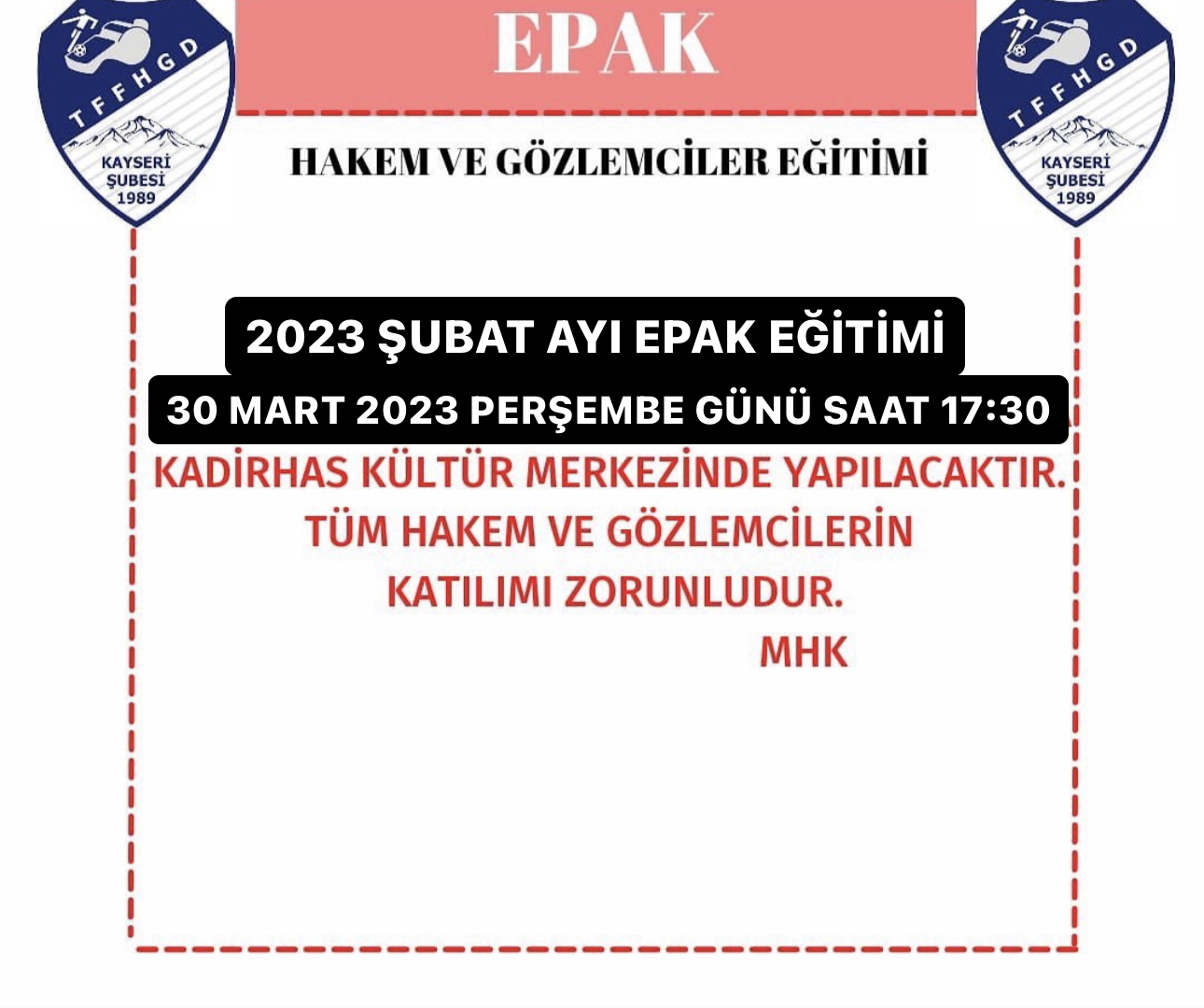 EPAK EĞİTİMİ