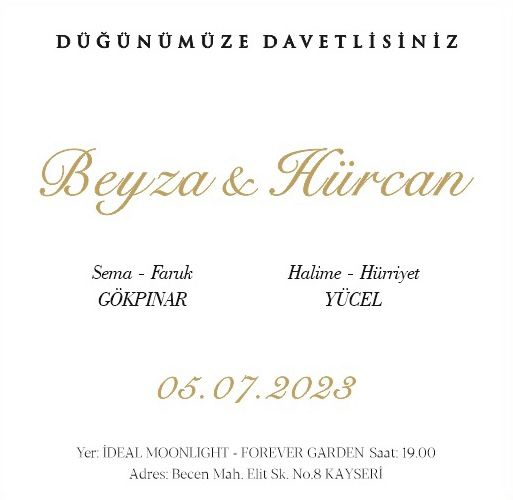 HÜRCAN YÜCEL EVLENİYOR