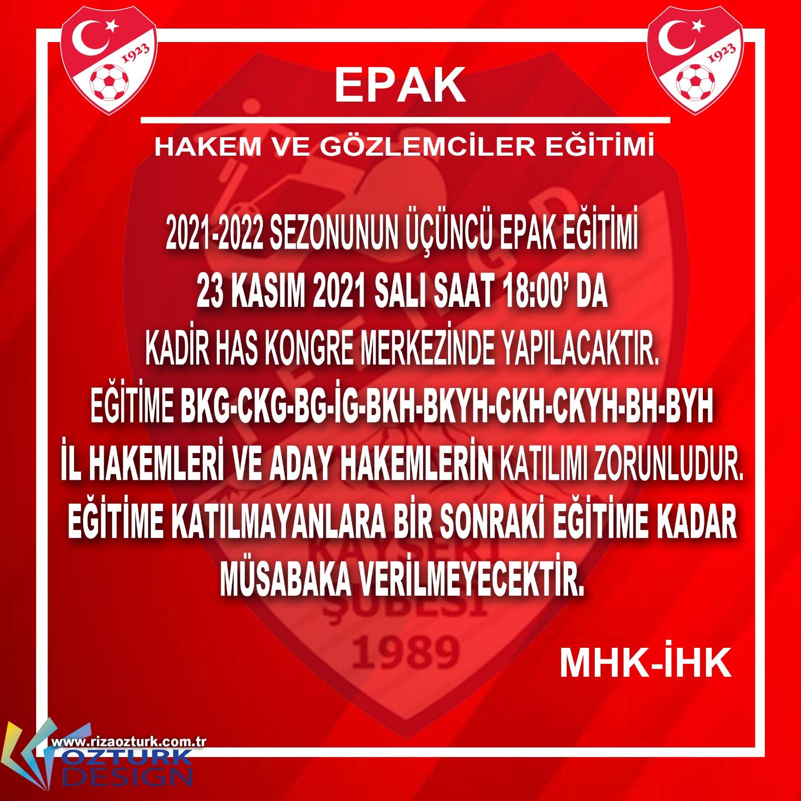 EPAK EĞİTİMİ 