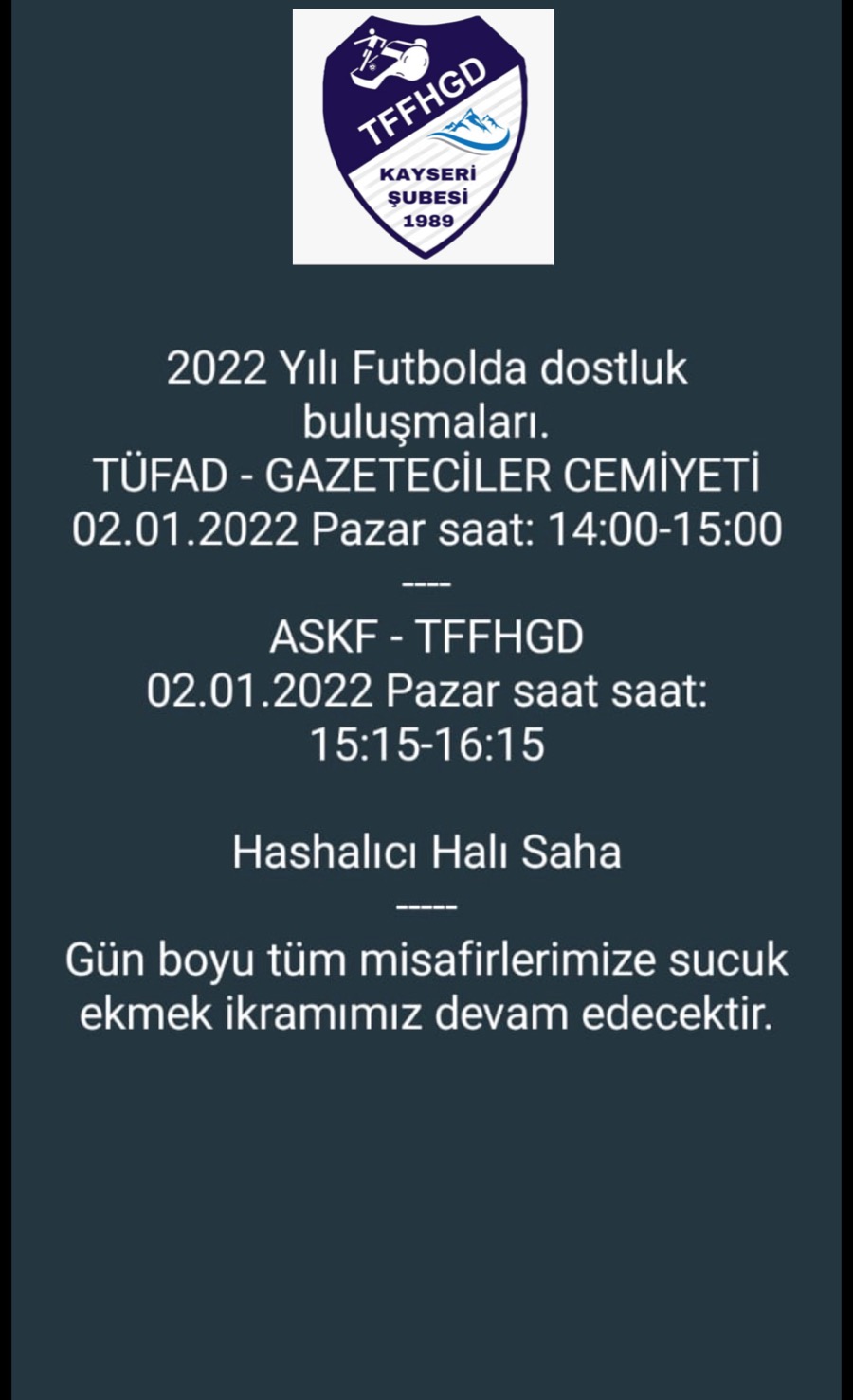 DOSTLUK TURNUVASI
