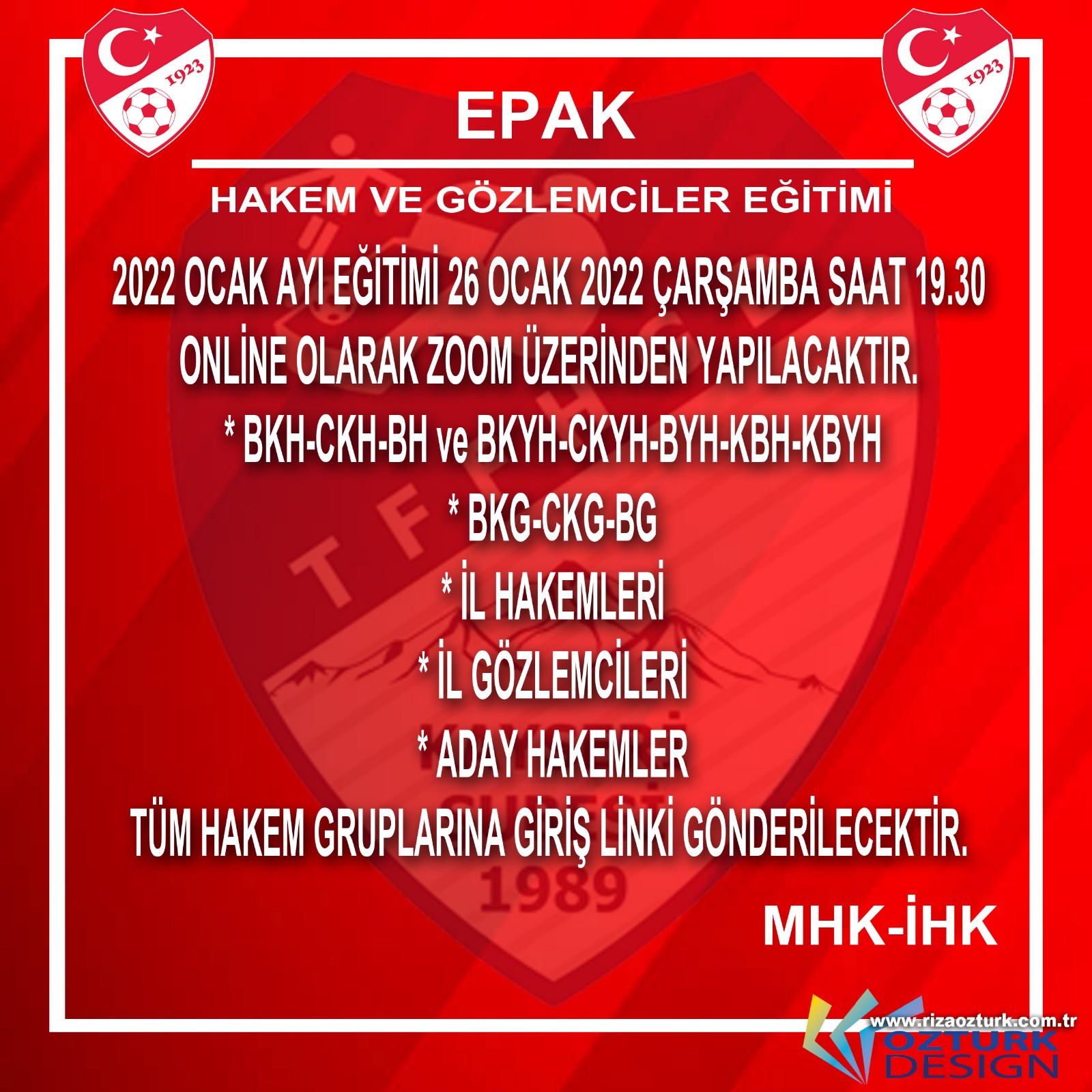 ONLİNE EPAK EĞİTİMİ