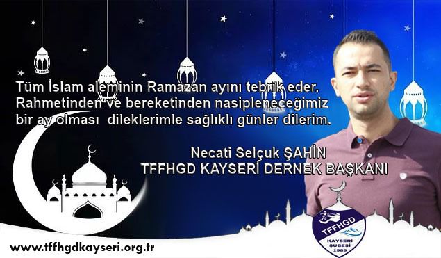 RAMAZAN I ŞERİFİNİZ MÜBAREK OLSUN