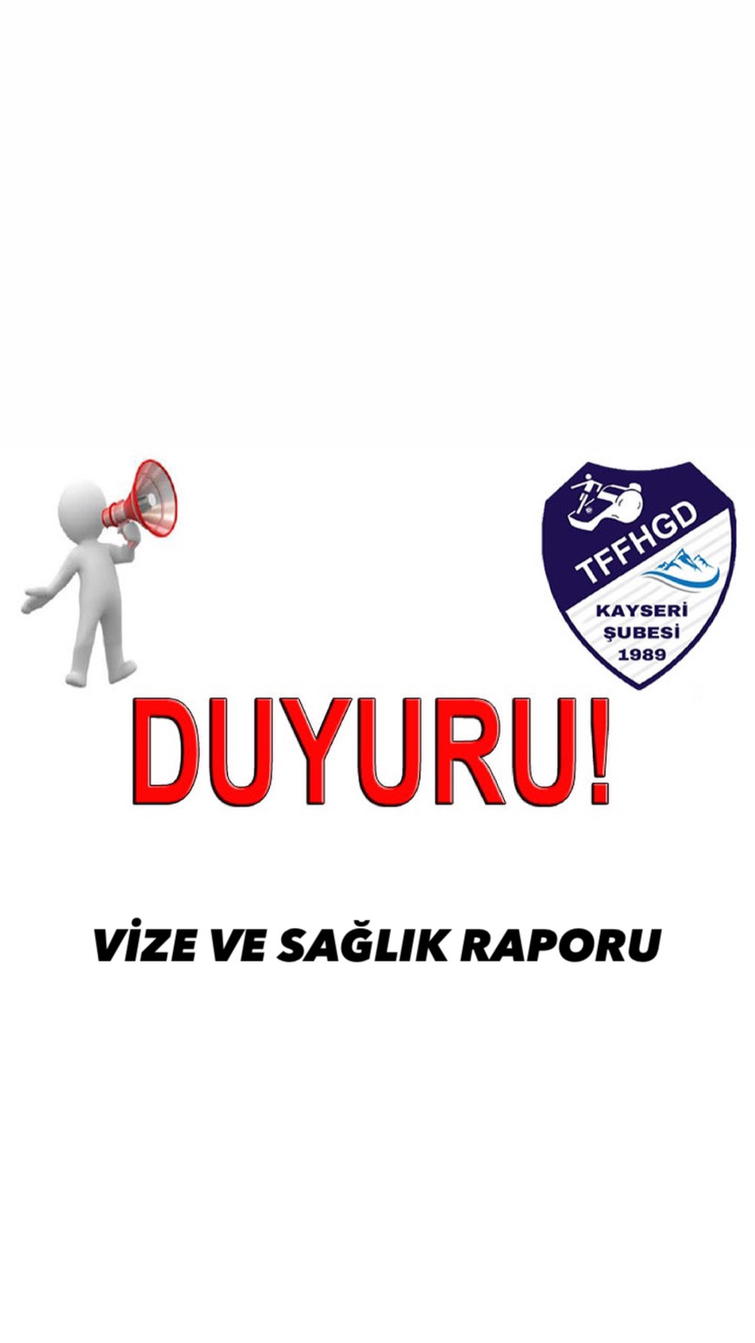 2022 - 2023 SEZONU HAKEM GÖZLEMCİ VE MENTÖR VİZE İŞLEMLERİ