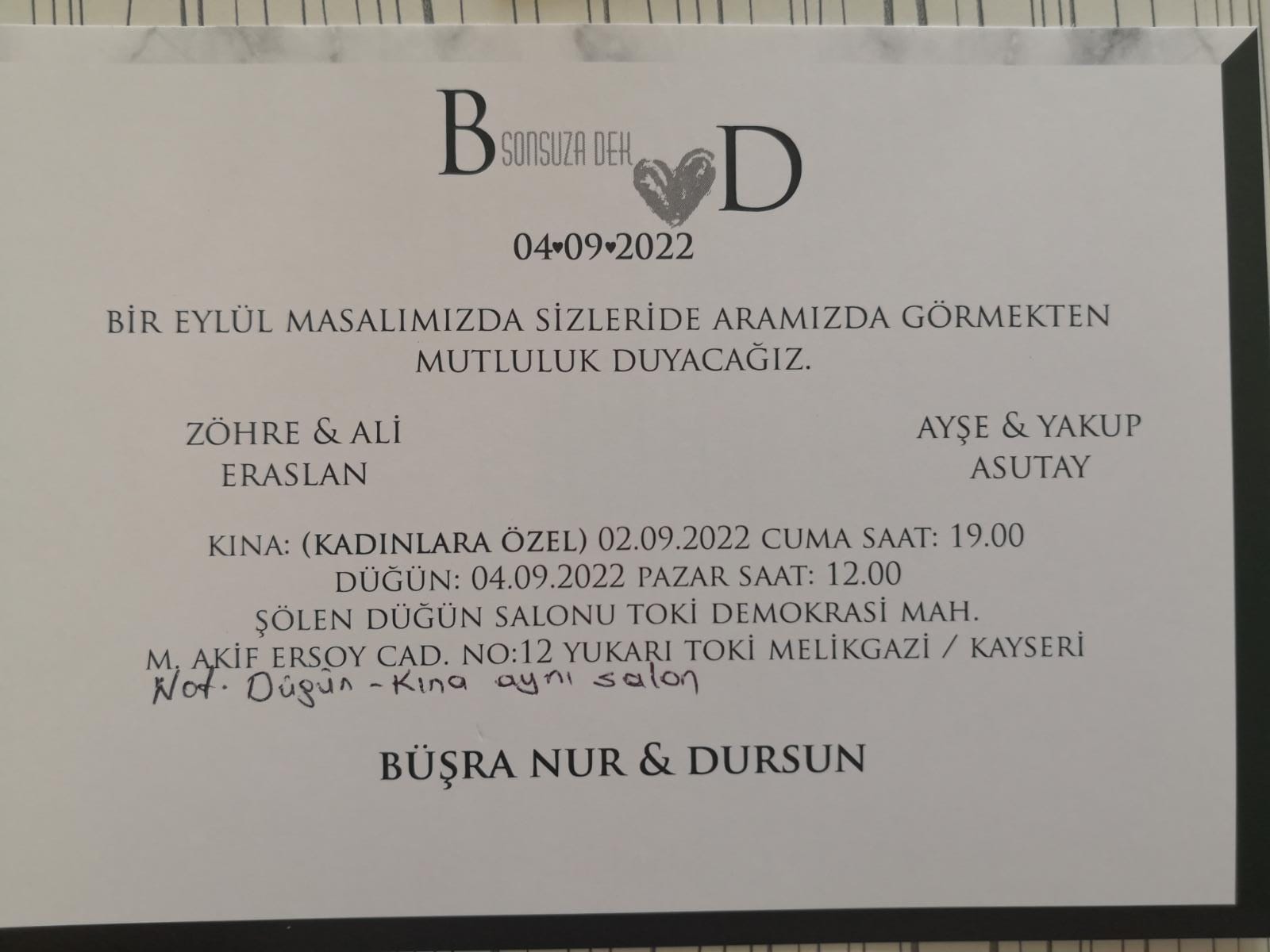 DURSUN ASUTAY EVLENİYOR 