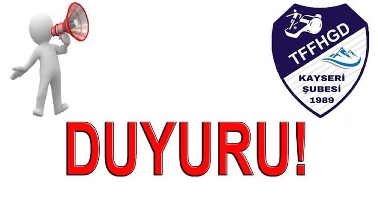 İL HAKEM KURULU BAŞKANI VE EKİBİNE TEŞEKKÜRLER 