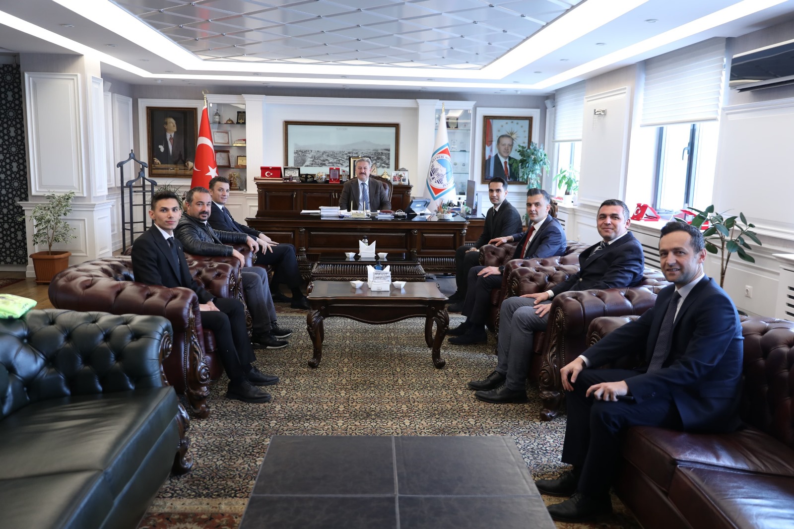 Melikgazi Belediye Başkanına Ziyaret