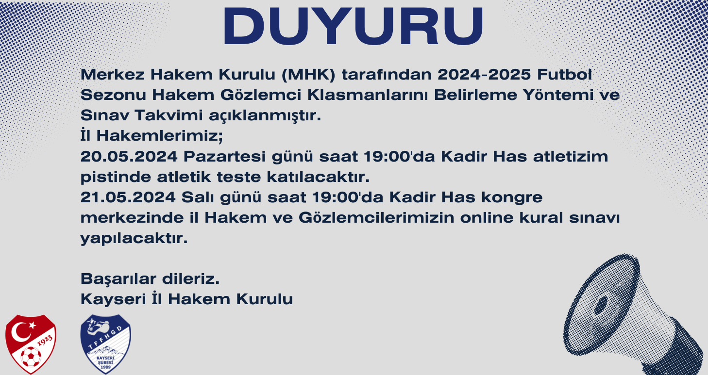 DUYURU