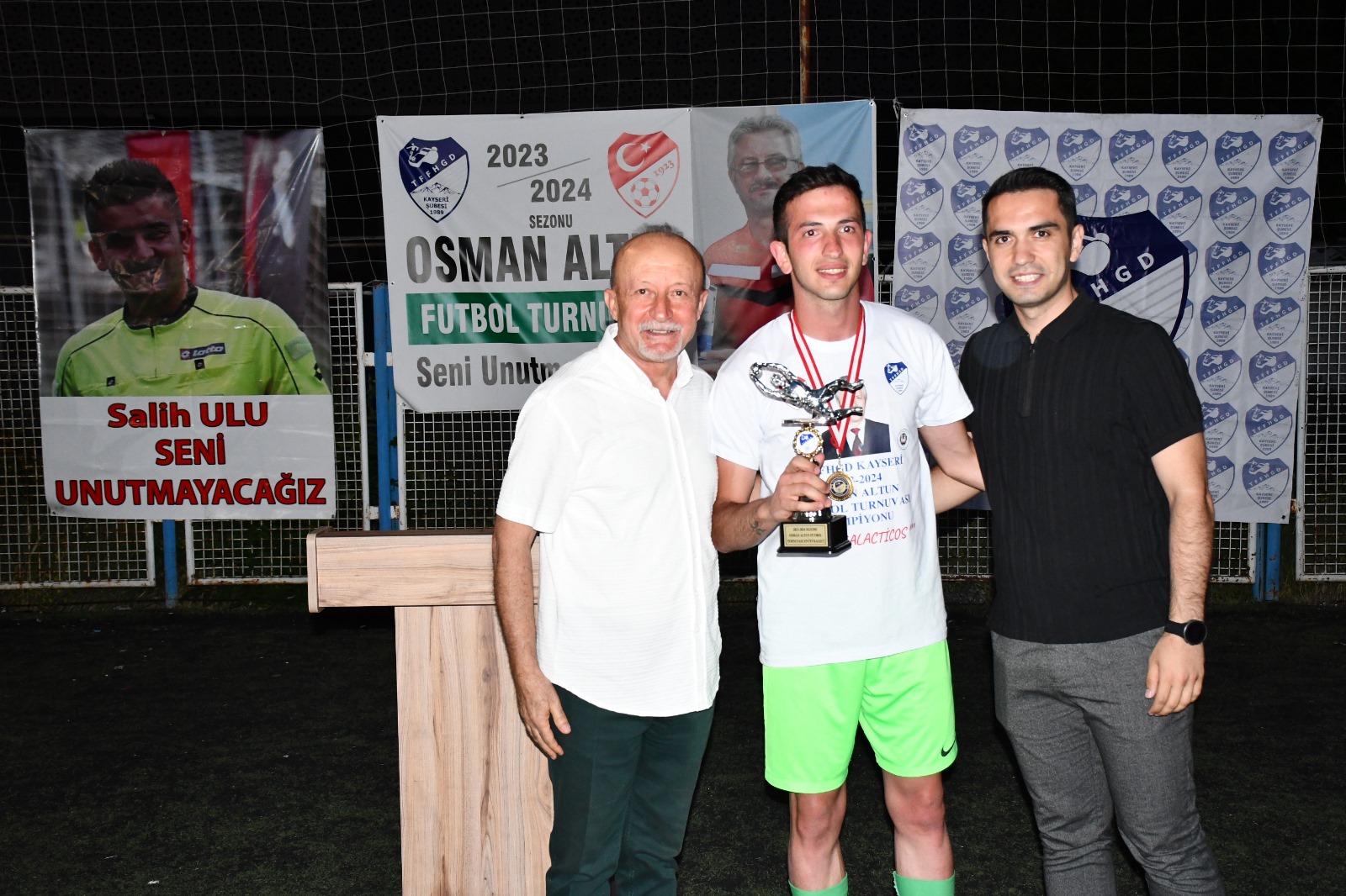 TURNUVAMIZIN GOL KRALI ve EN AZ GOL YİYEN KALECİSİ ÖDÜLLERİ VERİLDİ