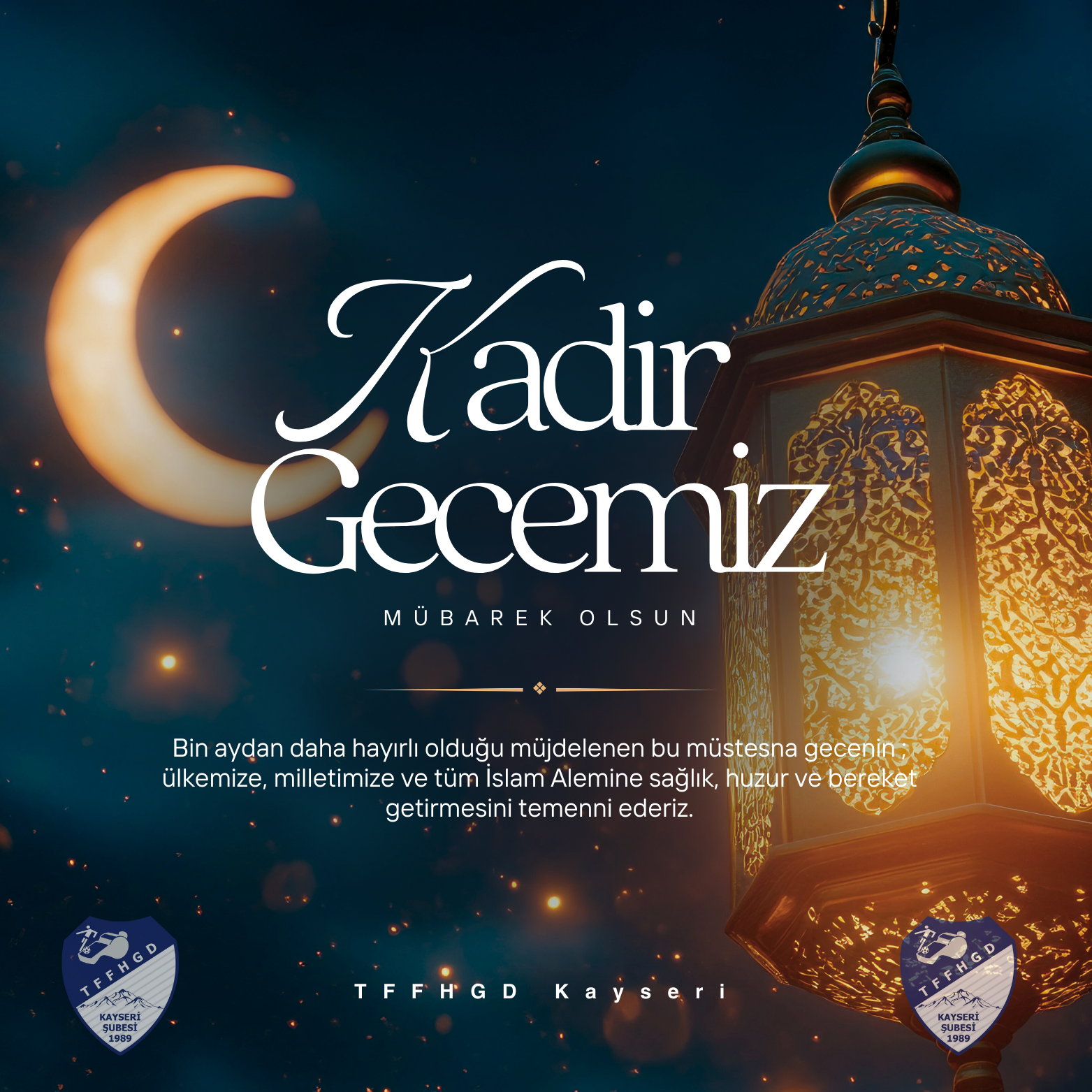 Kadir Gecemiz Mübarek Olsun